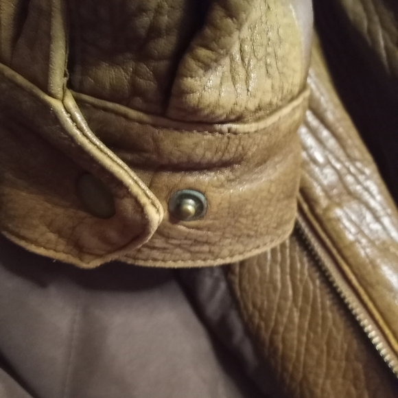 Vintage 95 Cypress Grove Leather Jacket Mens M - Picture 7 of 11